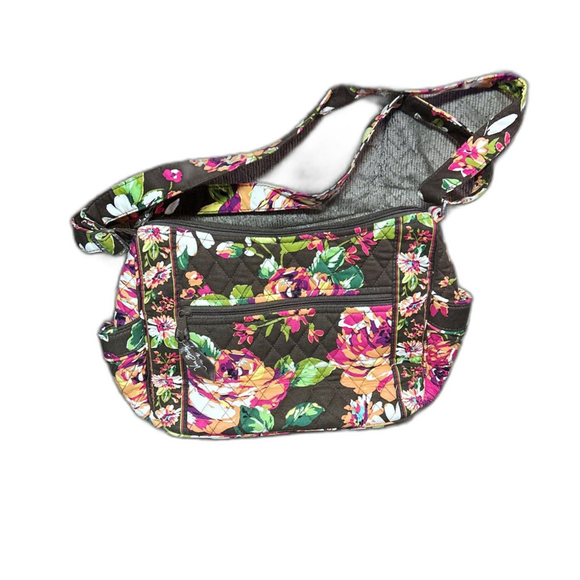 Vera Bradley English Rose Quilted Crossbody Bag - Picture 2 of 8